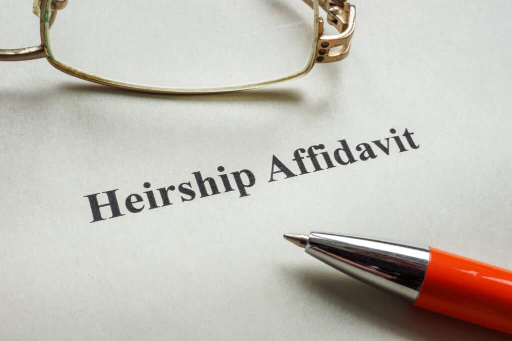 Texas Affidavits of Heirship